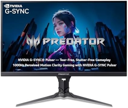 [AC] $318.27 | Acer Predator 27in QHD 2560x1440 IPS 360Hz Gaming Monitor XB273U F5bmiiprx at Amazon