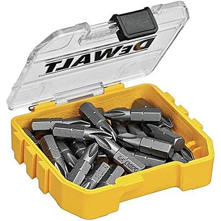[AC] $4.49 | 25-Piece DEWALT Screwdriver Set (Phillips #2, 1") at Amazon