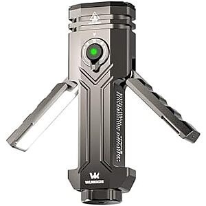 [AC] $56.37* | Wurkkos HD02 3200-Lumen Rechargeable Magnetic LED Flashlight at Amazon
