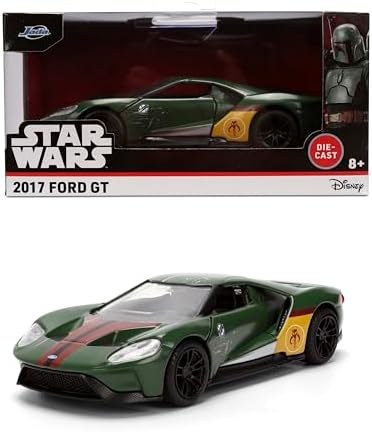Jada Star Wars Boba Fett 2017 Ford GT Die-Cast Collectible Car (1:32 Scale)