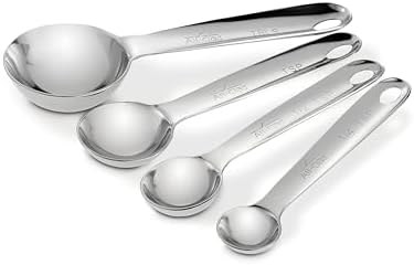 All-Clad Stainless Steel 4-Piece Measuring Spoon Set
