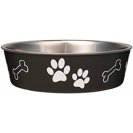 Loving Pets Bella Dog Bowl (X-Large 65-100lbs, Espresso)