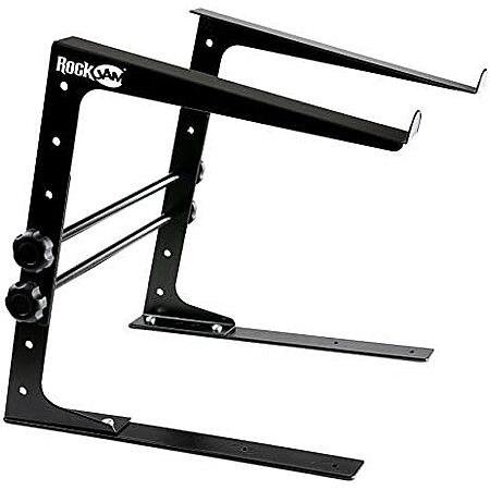 [Prime] $11.99 | RockJam RJLP1 Adjustable DJ Laptop Stand, Anti Slip Desktop Riser at Amazon
