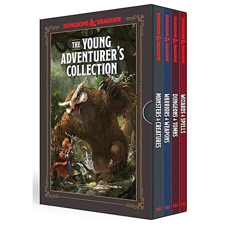 [Prime] $13.32 | The Young Adventurer's Collection Box Set 1 [Dungeons & Dragons 4 Books] at Amazon