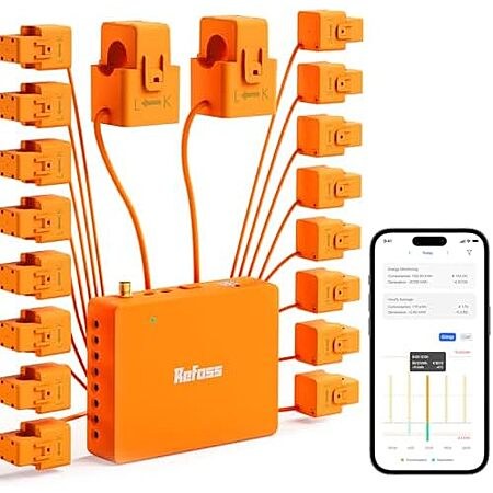 Refoss Smart Home Wi-Fi/Bluetooth Energy Monitor System