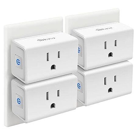 4-Pack Kasa Smart Plug Ultra Mini 15A, EP10P4, Smart Home Wi-Fi Outlet + 25% Back w/ Prime Vi…