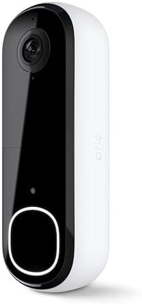 Arlo Battery/Wired 2K Smart Wi-Fi Video Doorbell (2nd Gen​)