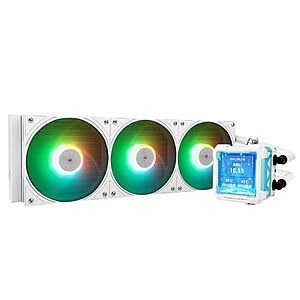 [Prime] $48.91* | Thermalright 360mm AIO CPU Liquid Coolers FW Pro (White) at Amazon