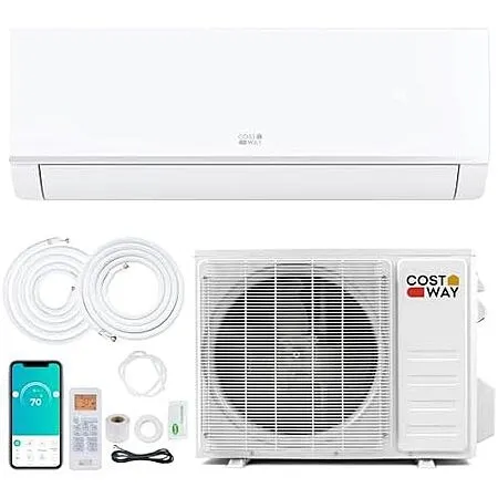 COSTWAY Blast Pro 12000 BTU 20 SEER2 Mini Split Air Conditioner & Heater