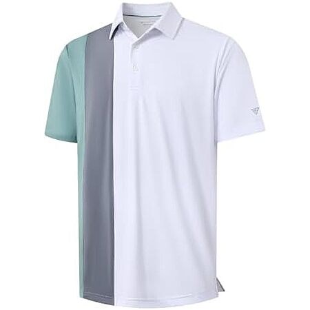M MAELREG Men's Colorblock Golf Polo Shirt (Various)