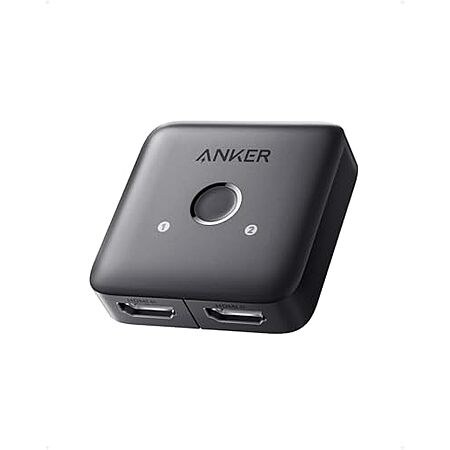 Anker 2-In-1 4K/60Hz HDMI Monitor Switch (Black)
