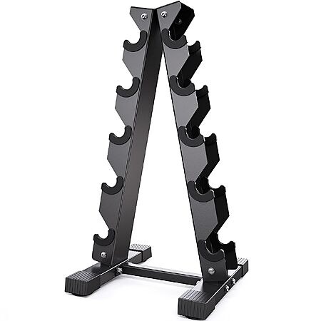 [Prime] AKYEN 5-Tier A-Frame Dumbbell Rack Stand (480-Lb Capacity) $44.84 + Free Shipping