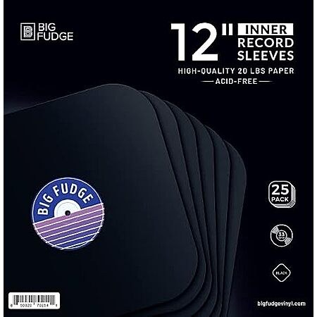 [Prime Big Day 2025] Big Fudge Vinyl Record Vinyl Outer Sleeves will be 41% off in October 6-7 $9.99
