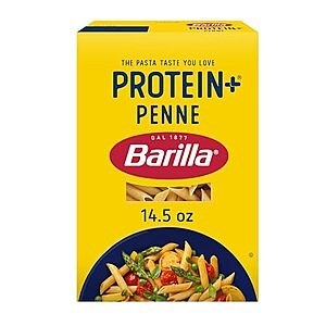 [Prime, Lightning Deal] $1.89* | 14.5-oz Barilla ProteinPLUS Multigrain Penne Pasta at Amazon