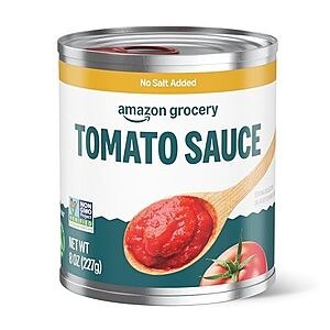 [SnS] $0.46* | 8-oz Amazon Fresh No Salt Added Tomato Sauce at Amazon