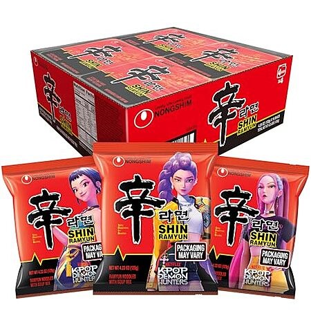 16-Pack 4.23-Oz Nongshim Shin Noodle Soup (Gourmet Spicy)