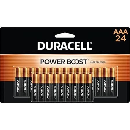 [SnS] $14.36 | 24-Count DURACELL Coppertop AAA Batteries at Amazon (59.8￠ each)