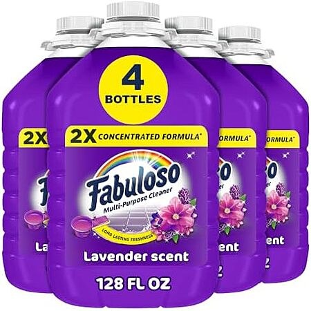 4-Pack 128-Oz Fabuloso 2X Multi-Purpose Cleaner (Lavender)