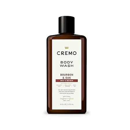 16-Oz Cremo Body Wash for Men (Bourbon & Oak)