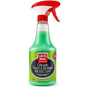 [SnS] $9.89* | 22-Oz Griot's Garage Ceramic Vinyl & Rubber Protectant at Amazon