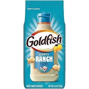 [SnS, AC] $1.39* | 6.6-Oz Goldfish Zesty Ranch Flavored Crackers at Amazon