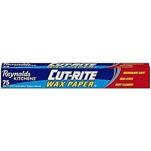 [SnS, AC] $1.65* | 75-sq-ft Reynolds Cut-Rite Wax Paper Roll at Amazon