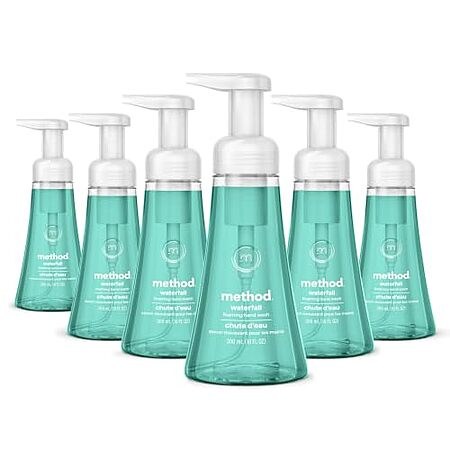 6-Pack 10-Oz Method Foaming Hand Wash (Waterfall)