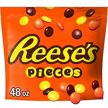 48-Oz Reese's PIECES Peanut Butter in a Crunchy Shell