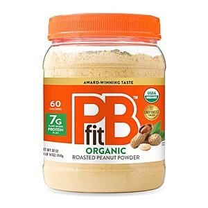 [SnS, AC] $10.65* | 30-Oz PBfit Organic Peanut Butter Powder at Amazon