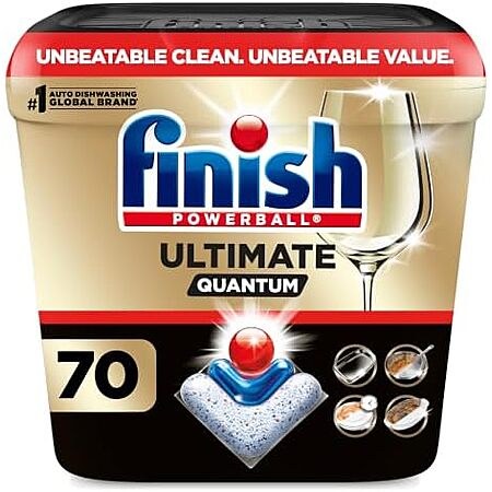 70-Count Finish Powerball Ultimate Quantum Dishwasher Pods