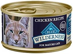 24-Pack 3-Oz Blue Buffalo Wilderness Chicken Adult 7+ Wet Cat Food Paté