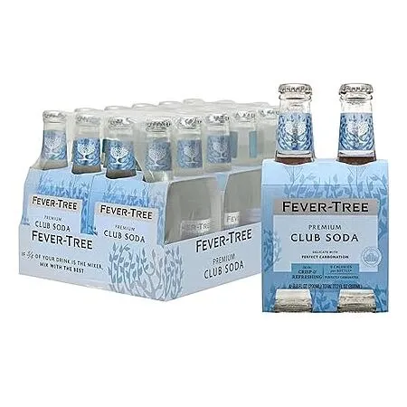 24-Pack 6.8-Oz Fever-Tree Premium Club Soda