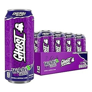 [SnS, AC] $16.78 | 12-Pack 16-Oz GHOST Energy Drink at Amazon