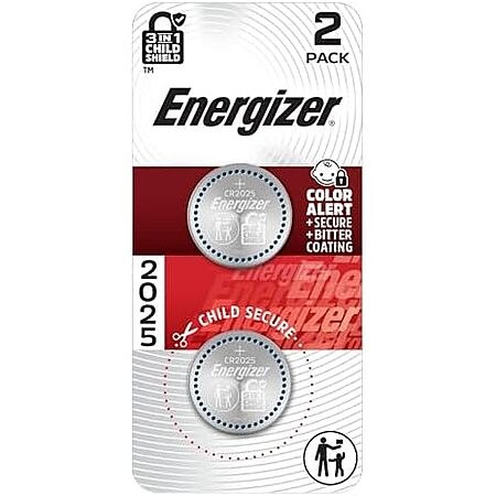 [SnS, AC] $2.13* | 2-Pk Energizer CR2025 3V Lithium Batteries at Amazon