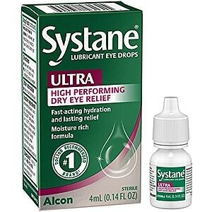 [SnS, AC] $2.28** | 0.14-Oz Systane Ultra Lubricant Eye Drops at Amazon