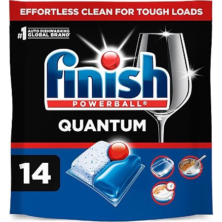 14-Count Finish Quantum Dishwasher Pods