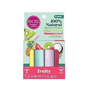 [SnS, AC] $4.10** | 4-Count eos 100% Natural Lip Balms at Amazon