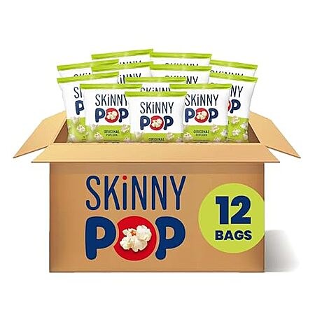 12-Pack 1-Oz SkinnyPop Popcorn (Original)