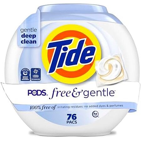 4 × 76-Count Tide PODS Laundry Detergent Pacs (3-in-1 Original) (