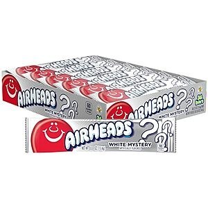 [SnS, AC] $5.57 | 36-ct 0.55-oz Airheads Candy Bars (White Mystery) at Amazon