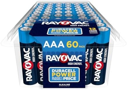 [SnS, AC] $8.78 | 60-Count Rayovac AAA Batteries at Amazon (14.6￠ each)