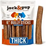 5-Pack Jack & Pup 6" Bully Sticks