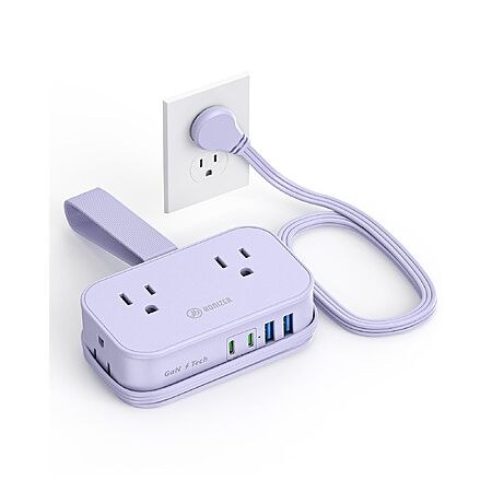 10-in-1 Cruise Approved Travel Power Strip with 20W USB-C