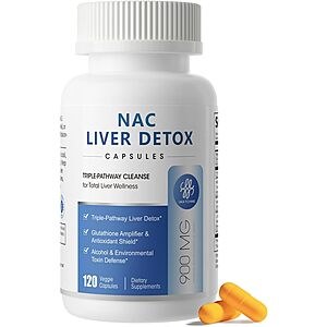 120-Count iMATCHME NAC Supplement 900mg w/ Milk Thistle, Turmeric, Dandelion & Artichoke $10.79 w/ S&S + Free Shipping w/ Prime or on $35+