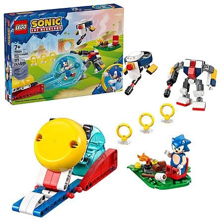 177 Pcs LEGO Sonic the Hedgehog : Sonic’s Campfire Clash, Collectible Gaming Toy(77001)
