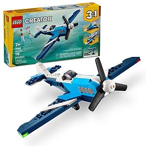 178-Piece LEGO Creator 3 in 1 Aircraft Race Plane Toy  $10.49 + Free Shipping w/ Prime or on $35+