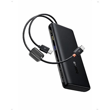 20000mAh Baseus 100W Power Bank w/ Built-in USB-C Dual Cables $33.29 & More + Free S&H