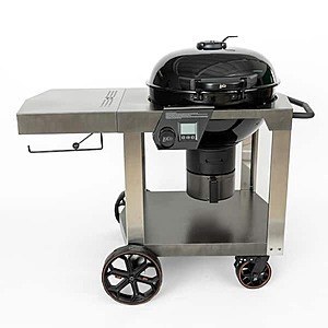 22.5" LOCO SmartTemp Kettle Charcoal Grill w/ Cart (Black) $169 + Free Shipping