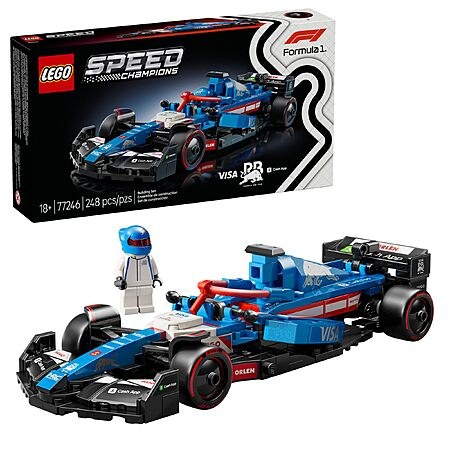 248-Piece LEGO Speed Champions - Visa Cash App VCARB 01 F1