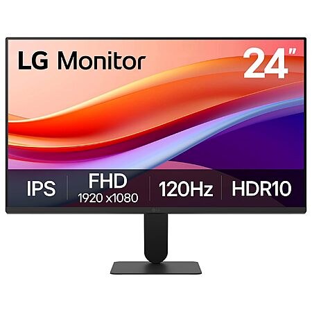 24" LG 24U411A-B FHD 1920x1080 IPS 120Hz Monitor
